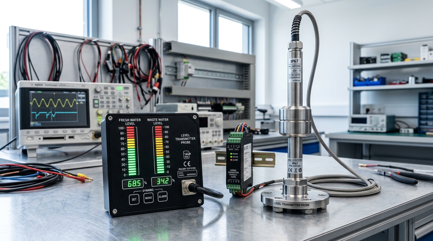 Electronic Level Gauges, LED Bargraph Displays and Tank Sensor Systems